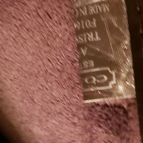 COACH trustee signature rainboots size 7 - Picture 6 of 8